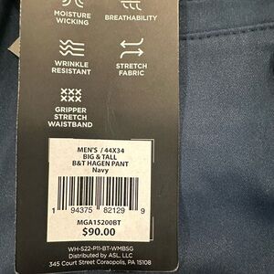B&T Hagen Navy Men's Pants
